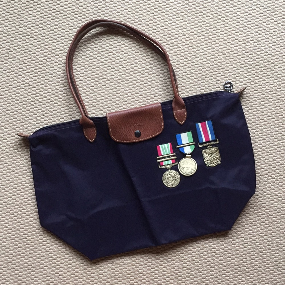 Longchamp x Jeremy Scott tote